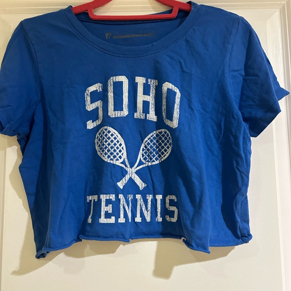 Prince Peter Collection Blue Tennis Graphic Tee